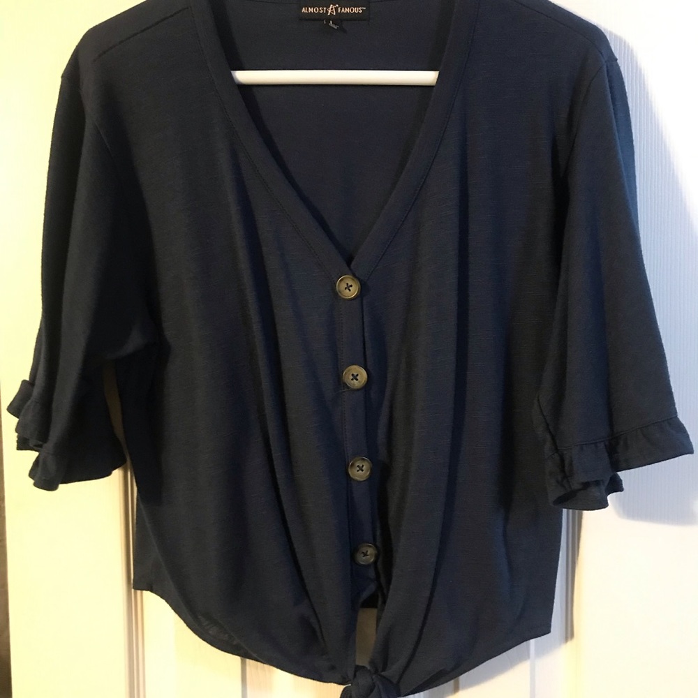 Cute, navy top